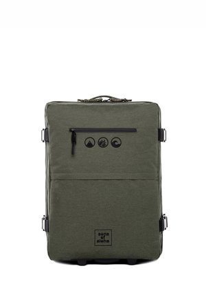 2IN1 CARRY-ON TROLLEY & BACKPACK KANE - Trolley - olive/green