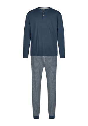 HENLEY SET - Pyžamová sada - dunkelblau