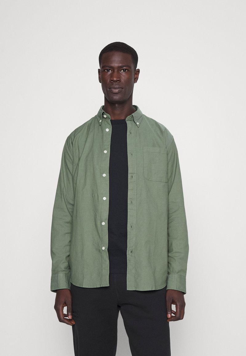 Selected Homme SLHREGRICK FLEX - Camisa - winter moss
