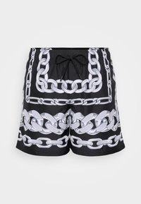 SWIM GOLFO MEDUSA CHAINS PRINT - Kopalne hlače - black/silver