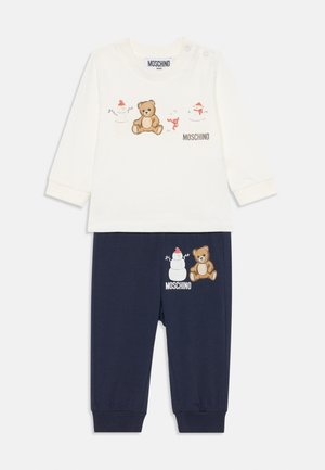 MOSCHINO BABY UNISEX - Chándal - cloud/blue navy
