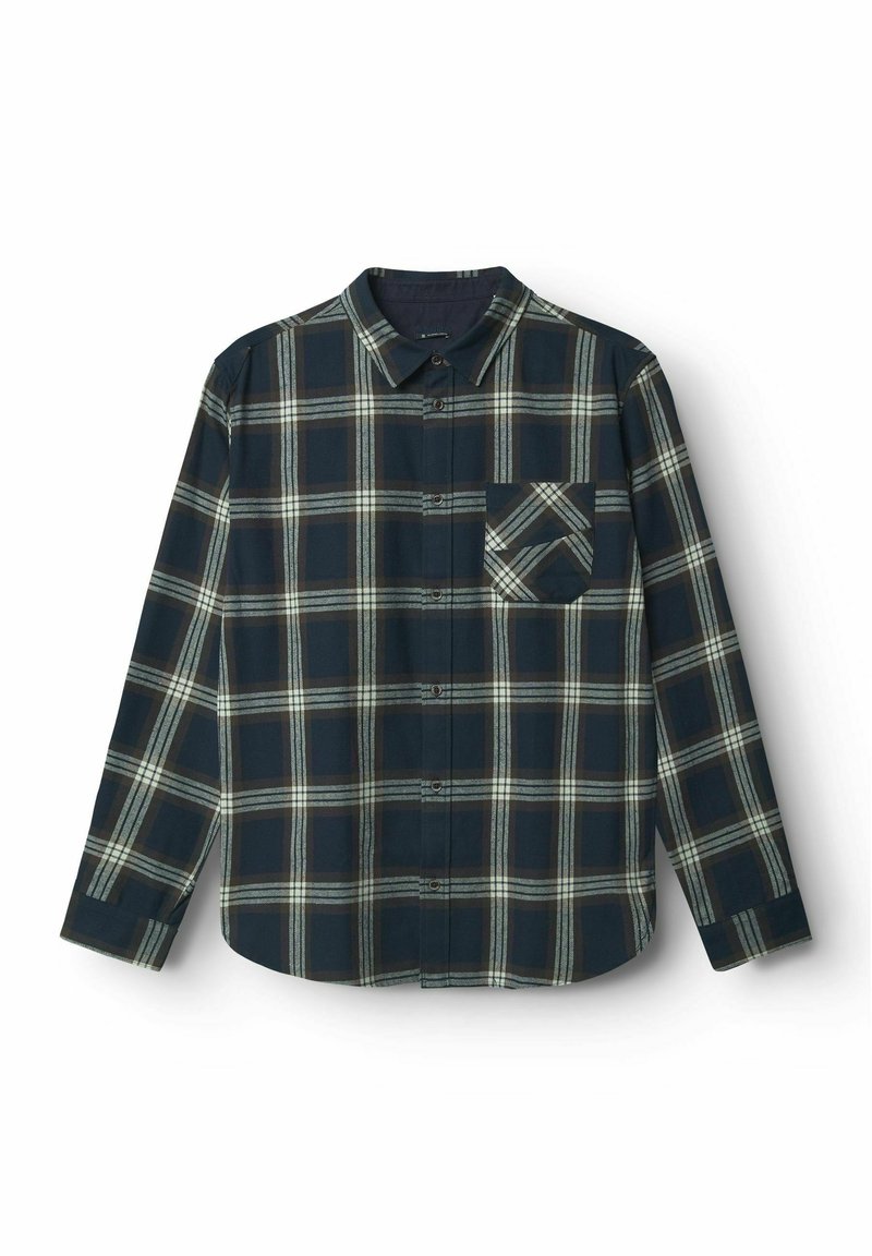 Gabba NEW YORK PKT CHECK - Ing - navy check/sötétkék - Zalando.hu