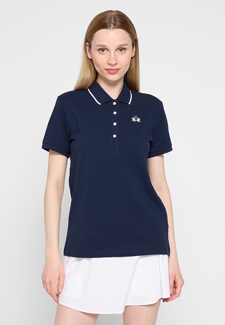 LA MARTINA Poloshirt donkerblauw