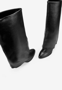 Bosanova CON CAÑA PLEGADA - Botas - black