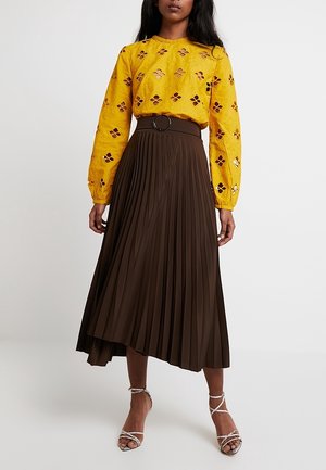 Falda cruzada - brown