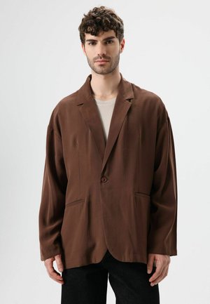 SINGLE-BREASTED - Blazer - brown