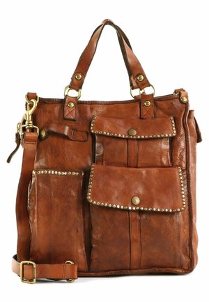 KURA - Shopping bag - cognac