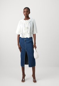 YAS YASBOWIE - Bluse - star white