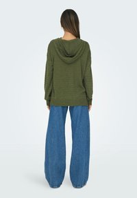ONLY Felpa con cappuccio - green