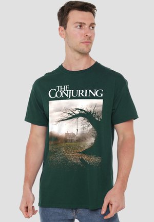 Warner Brothers, THE CONJURING/POSTER - Print T-shirt - dark green