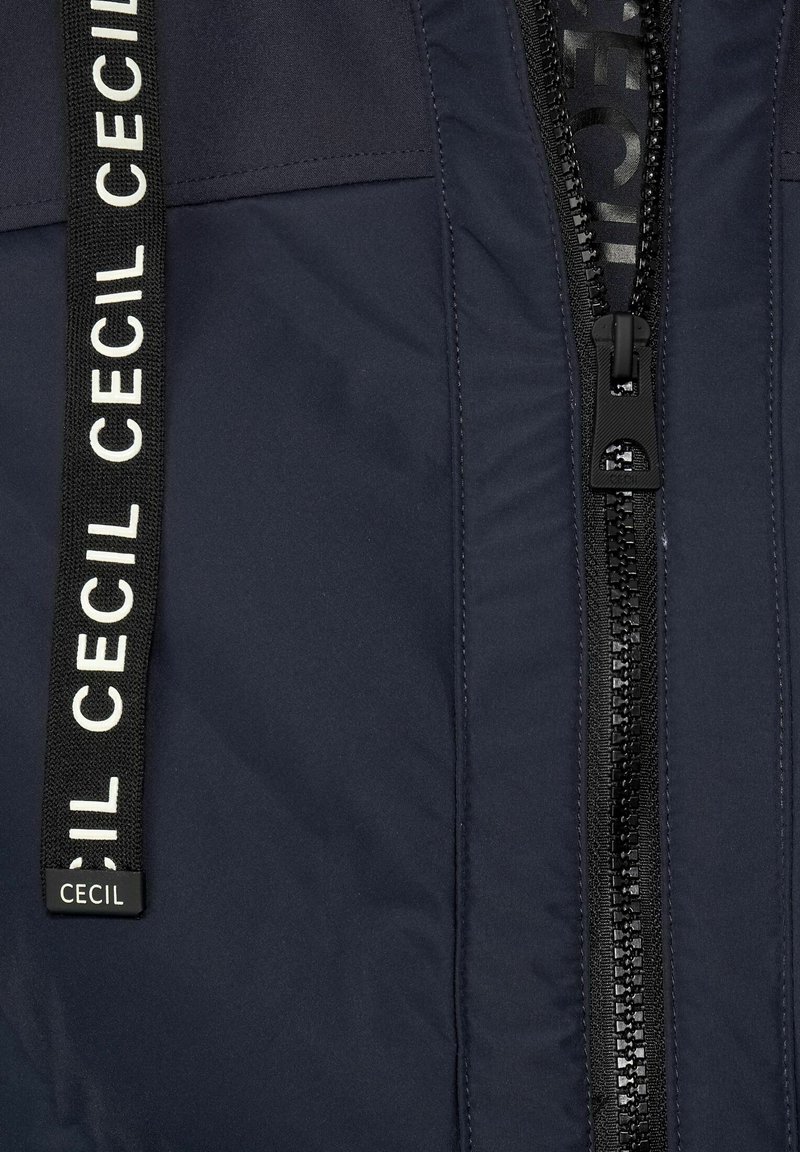Damen Leichte Jacken | Cecil Übergangsjacke blau/dunkelblau - JN64513 Damen Leichte Jacken | Cecil Übergangsjacke blau/dunkelblau - JN64513