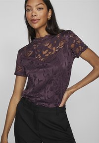 VILA VISTASIA - Bluza - plum perfect