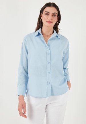 Hemdbluse - baby blue