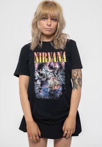 Paradiso Clothing NIRVANA UNPLUGGED PHOTO - Print T-shirt - black