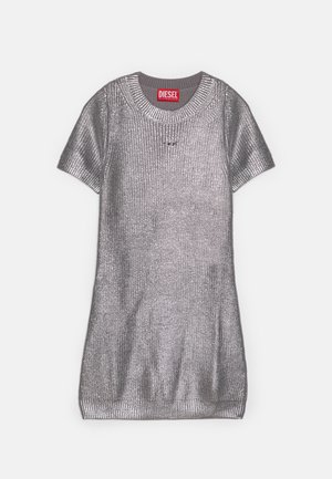 DSILVLONG - Robe pull - grey silver