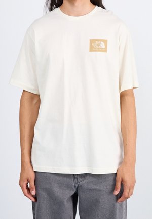 Print T-shirt - beige