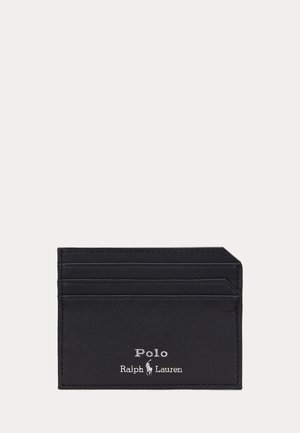 Polo Ralph Lauren, SMOOTH LEATHER CARD CASE - Punge - black