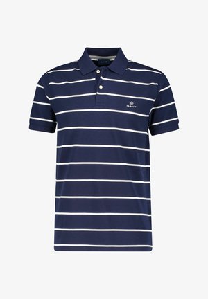 BRETON STRIPE RUGGER - Polo - marine