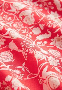 Next FLUTTER SLEEVE SQUARE NECK - REGULAR FIT - Hverdagskjole - red white ditsy floral print