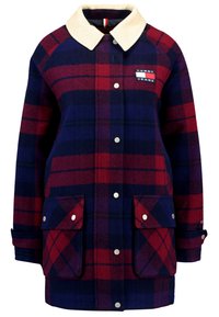 Tommy Jeans Klasický kabát - dark blue