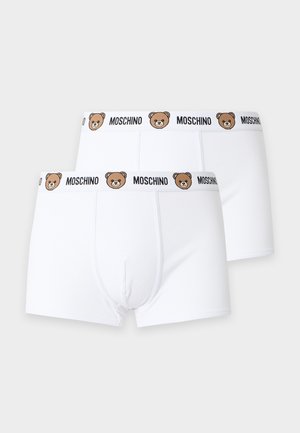 Moschino Underwear, CARRY OVER UNDERBEAR PARIGAMBA 2 PACK - Trunks - bianco