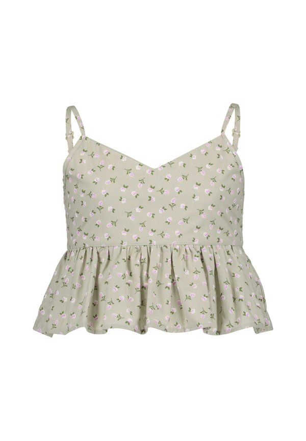 CROPPED - Top - khaki