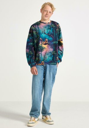 Lindex, LINDEX SWEATSHIRT WITH BRUSHED INSIDE LINDEX - Sweatshirt - dk turquoise