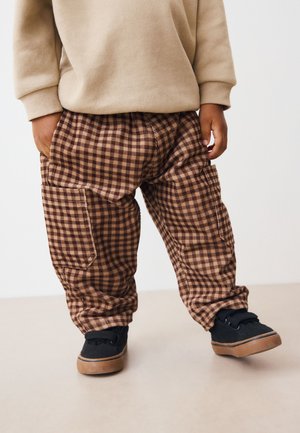 Next, REGULAR FIT  - Pantalon classique - brown gingham