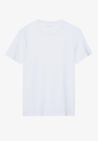 Pier One 5 PACK - T-shirt - bas - white/dark green/dark blue/bordeaux
