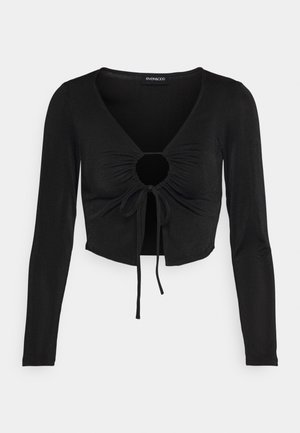 Even&Odd Petite Pitkähihainen paita - black