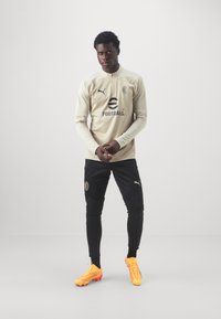 Puma AC MILAN PREMATCH 1/4 ZIP - Klupska odjeća - putty/prairie tan