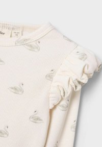 Lil' Atelier MIT SLIM FIT - T-shirt à manches longues - pastel parchment