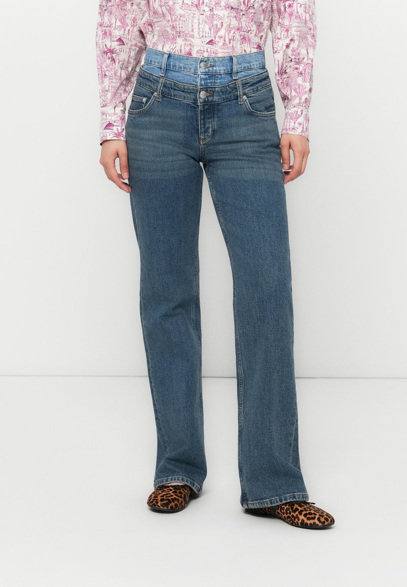 Maje Straight leg jeans blauw Maje Straight leg jeans blauw