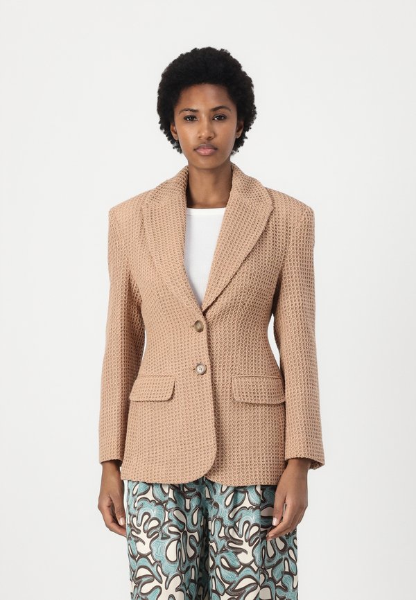 SALDANHA CROCHET - Blazer - tan