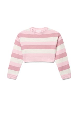 Terranova, MAGLIA A RIGHE - Maglione - var rosa