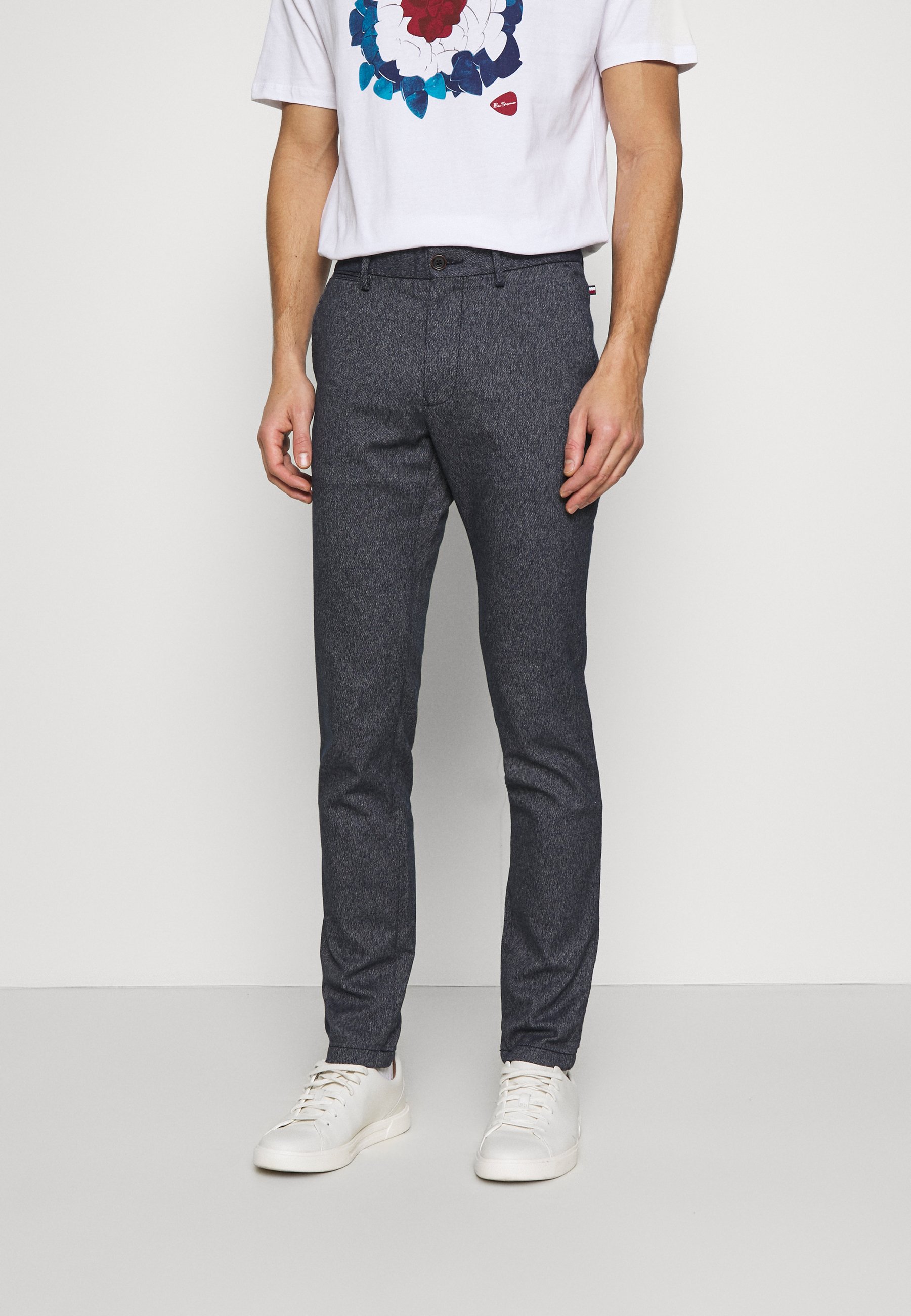 Tommy Hilfiger BLEECKER LOOK Chino bluedonkerblauw Tommy Hilfiger BLEECKER LOOK Chino bluedonkerblauw