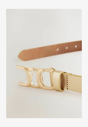Next STATEMENT DETAIL BUCKLE REGULAR - Pas - gold tone