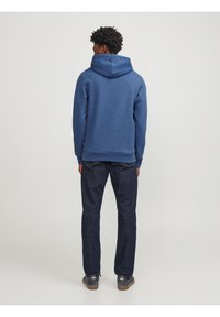 Jack & Jones JJELOGO HOOD - Džemperis su gobtuvu - blau