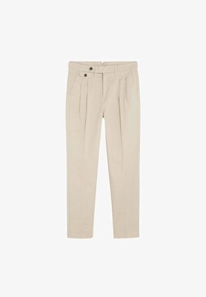 Scalpers, SCALPERS SCRITZ PANTS - Pantalones - cream