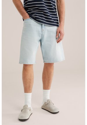WE Fashion, BLUE RIDGE - Shorts vaqueros - light blue