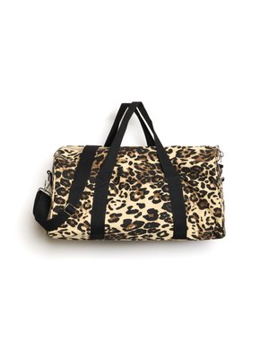 CONRAD LEOPARD HOLDALL BAG - Urheilukassi - tan