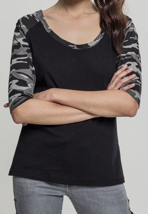 T-shirt imprimé - black