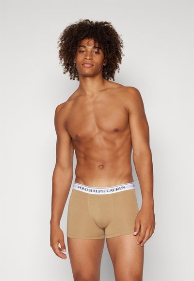 Polo Ralph Lauren TRUNK 3 PACK - Uske bokserice - grey/khaki/brown