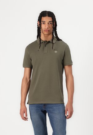 Timberland MILLERS RIVER SHORT SLEEVE  - Poloshirt - leaf green