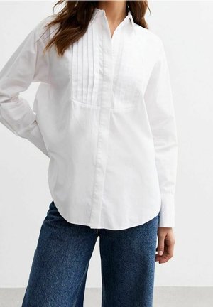 Overhemdblouse - white