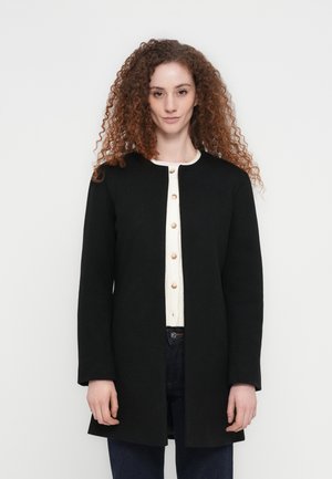 JDYVIOLA O NECK OPEN JACKET - Abrigo corto - black