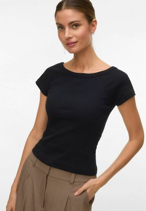 AWEMMA - T-shirts basic - black
