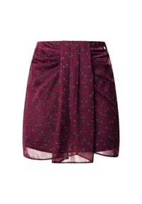 Minirok - bordeaux red