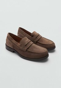 Mango Business-Slipper - brown