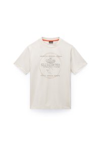 Unselected, beige dimity